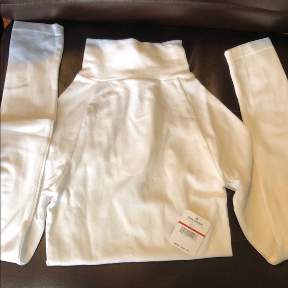 Free People Seamless BodySuit - White - Picture 4 of 5